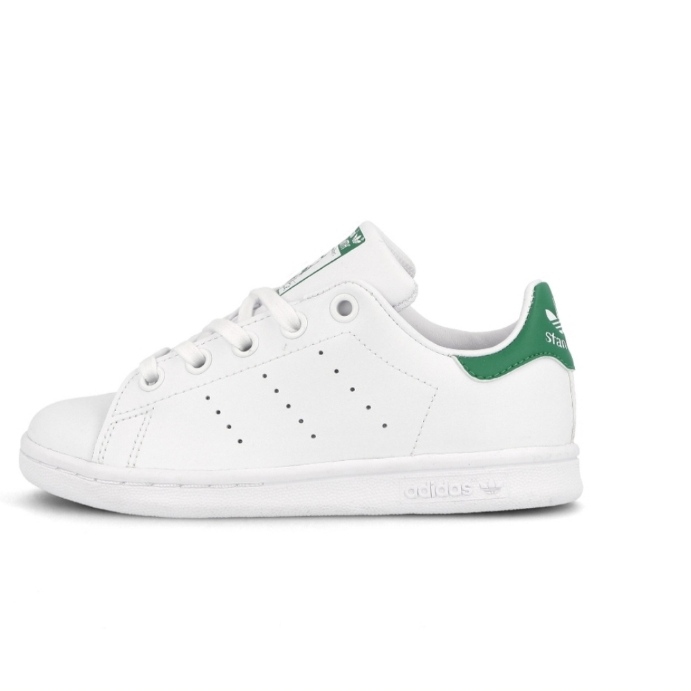 NWT Adidas Stan Smith Gr/White sz 2Y